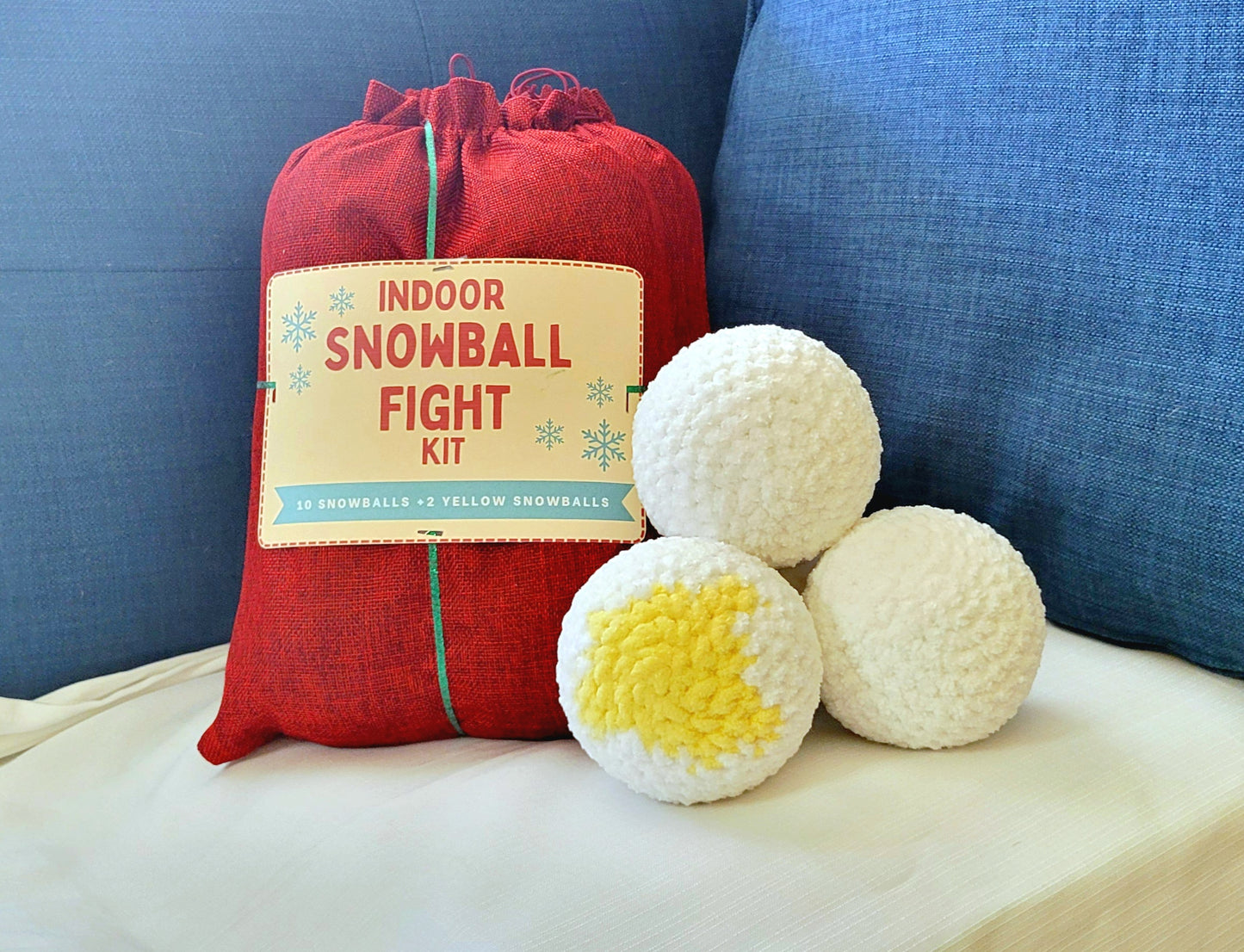 Indoor Snowball Fight Kit