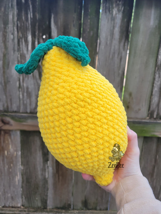 Lemon Accent Pillow