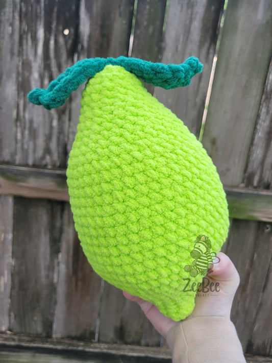 Lime Accent Pillow
