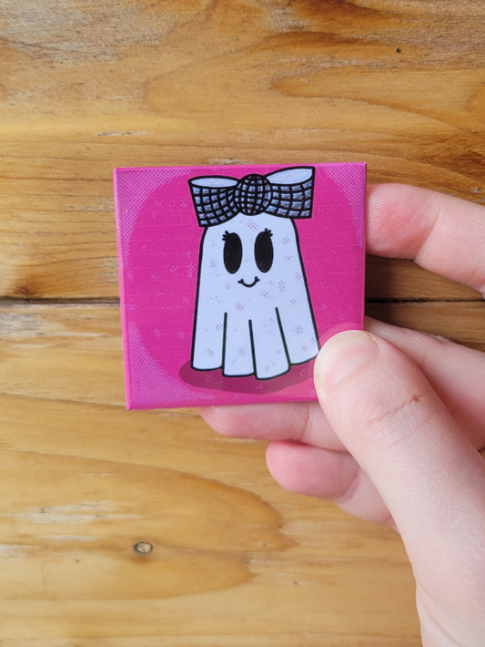 BOO-TIFUL Ghost Fridge Magnet