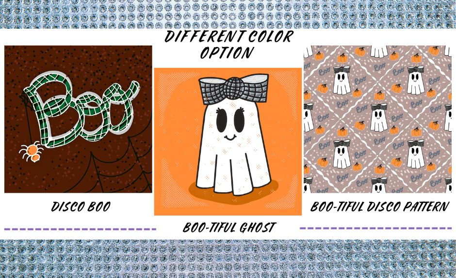 BOO-TIFUL DISCO 3 Piece Fridge Magnet Set